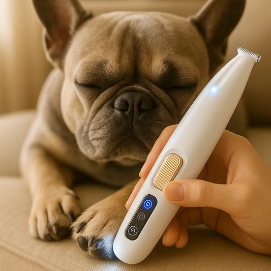 PootTrim Pro Dierentrimmer – Veilige en Fluisterstille Hondenverzorging met LED