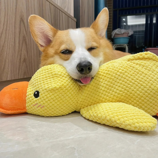 Interactief Honden Speeltje met Kwakgeluid – Vermindert Verveling, Stress en Overmatige Energie