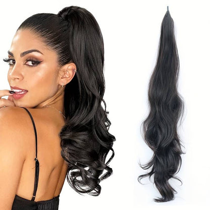 JLO Flexibele paardenstaart voor stralend lang haar, om deze zomer te schitteren!