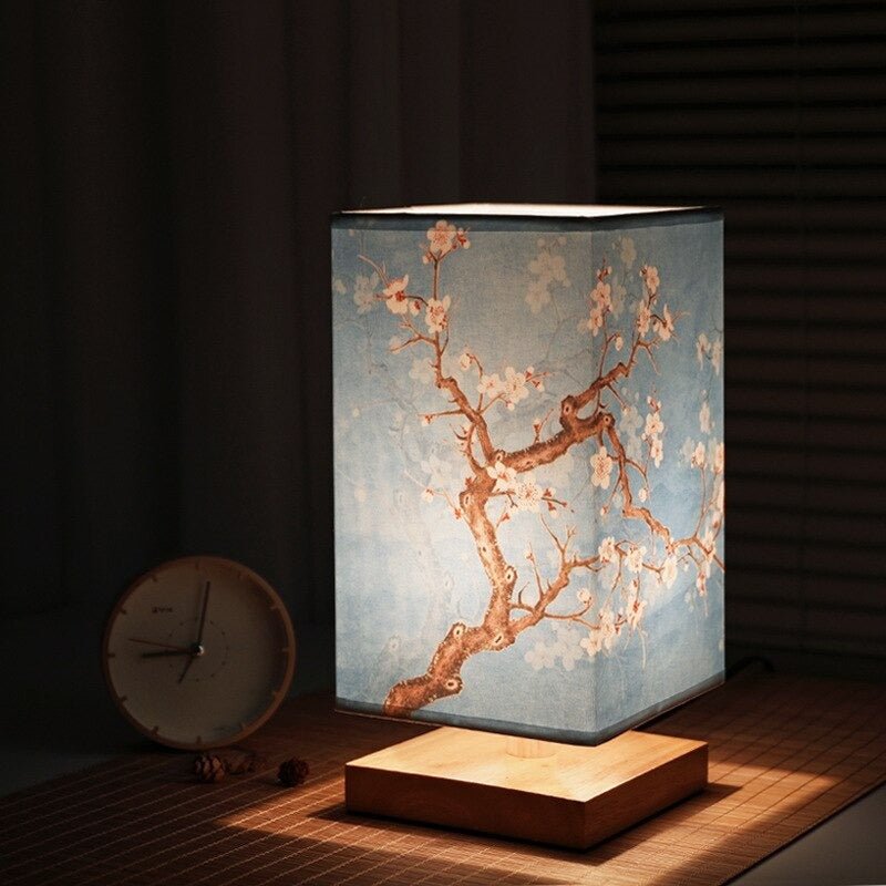 LumiBambo Tafellamp van Bamboe en Hout voor Sfeerverlichting