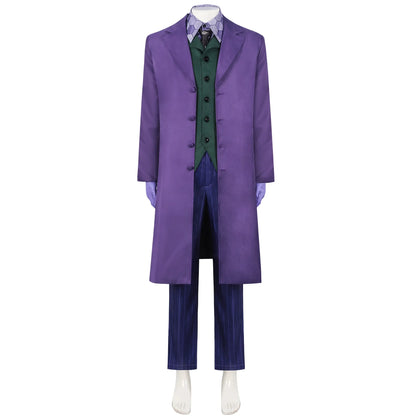 Clown Kostuum voor Volwassenen – Complete Set met Jas, Shirt, Vest en Stropdas