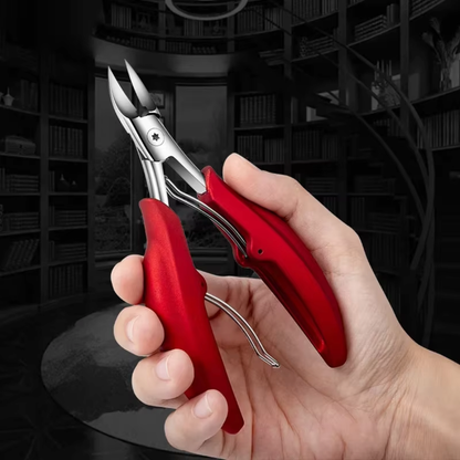 Gebogen Teennagel Schaar RVS – Ergonomische Voetverzorging voor Dikke Nagels