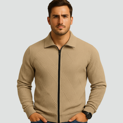 Geribd Heren Vest met Ritssluiting - Comfortabele Regular Fit