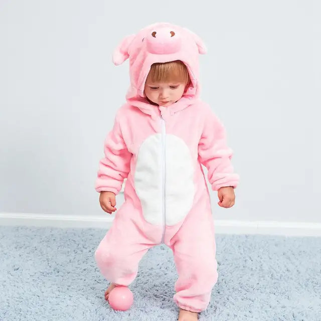 JungleBuddies Baby Onesies - Schattige Dierlijke Onesies voor Jouw Kleintje