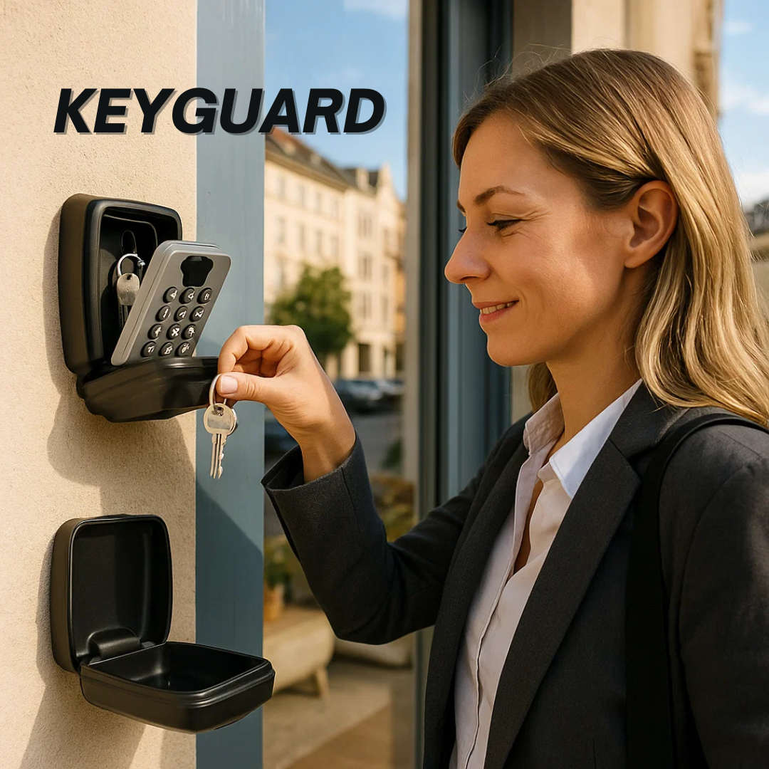 KeyGuard Buitenkluis – Weerbestendige Wandgemonteerde Sleutelkast