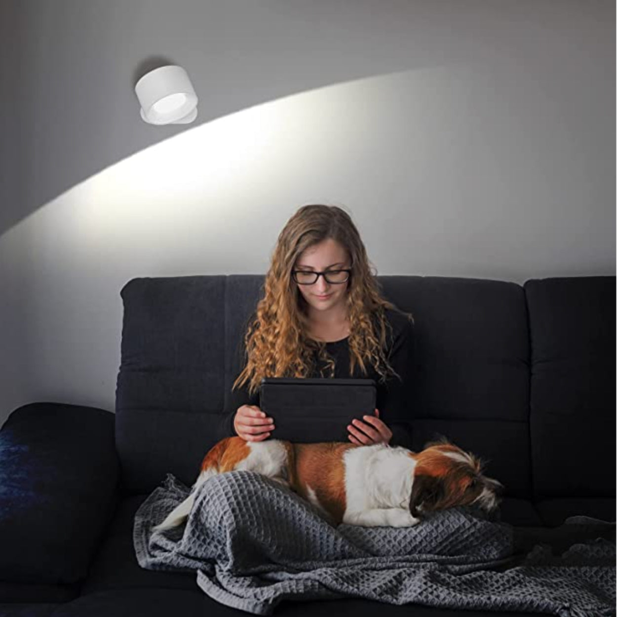 Kabellose Wandlamp met Magnetische Bevestiging
