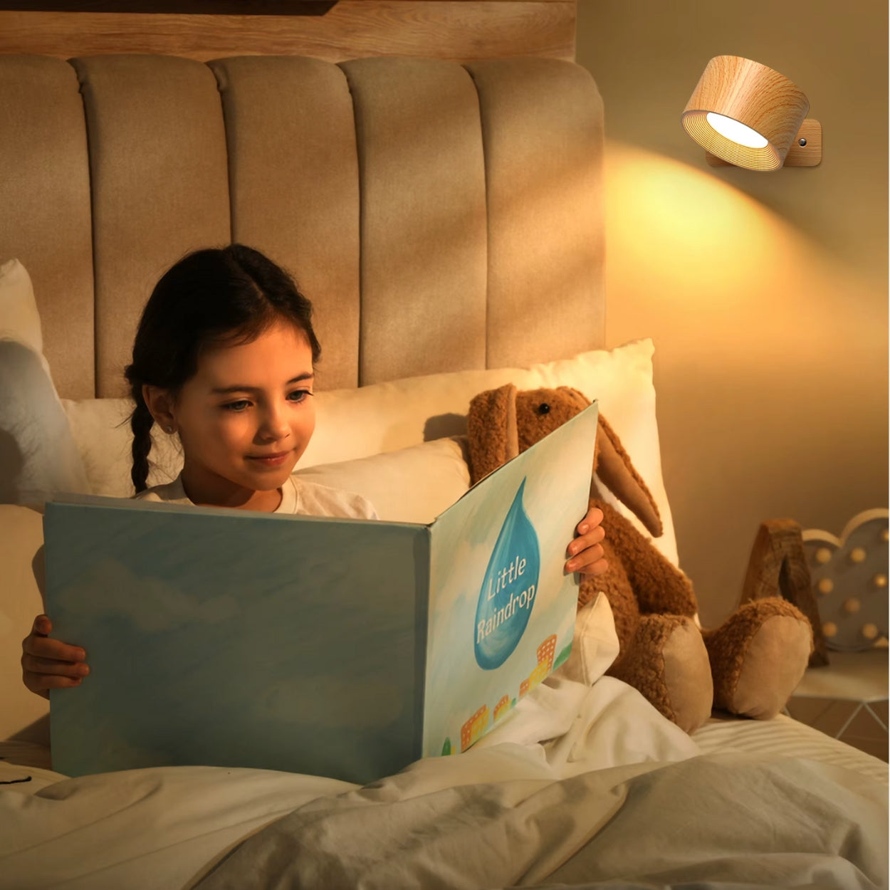 Kabellose Wandlamp met Magnetische Bevestiging