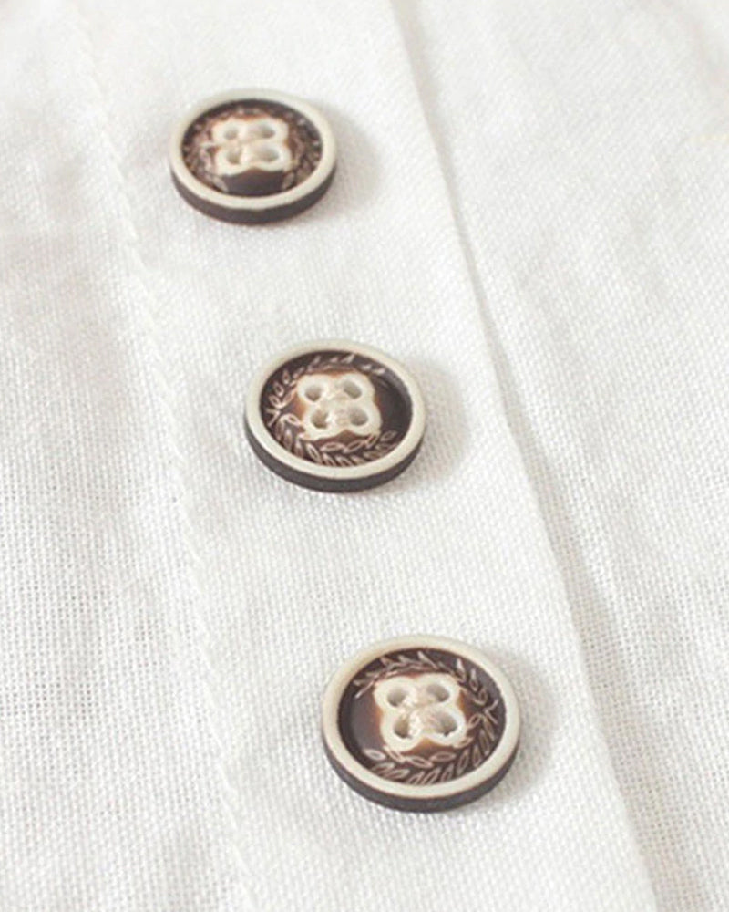 Kelly | Effen Korte Mouwen Blouse met Ronde Hals