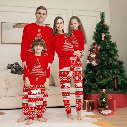 Kerstpyjama voor de familie | Bijpassende holidays slaapmode voor de hele familie