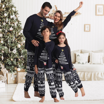 Kerstpyjama voor de familie | Bijpassende holidays slaapmode voor de hele familie