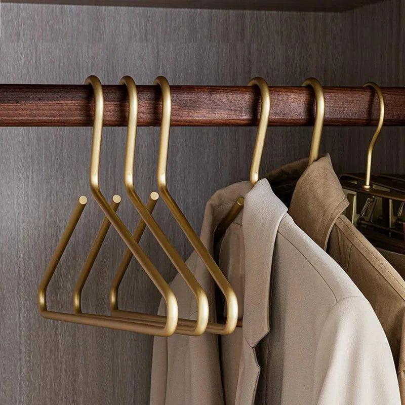 Metalen Kledinghangers Set van 5 met Slank en Ruimtebesparend Design