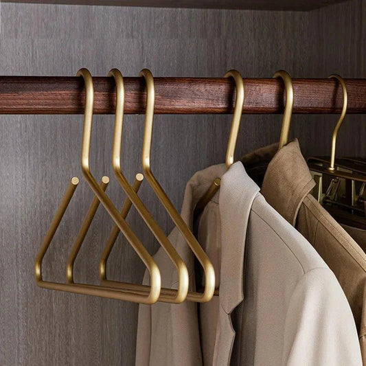 Metalen Kledinghangers Set van 5 met Slank en Ruimtebesparend Design