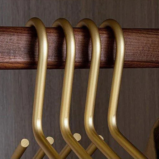Metalen Kledinghangers Set van 5 met Slank en Ruimtebesparend Design