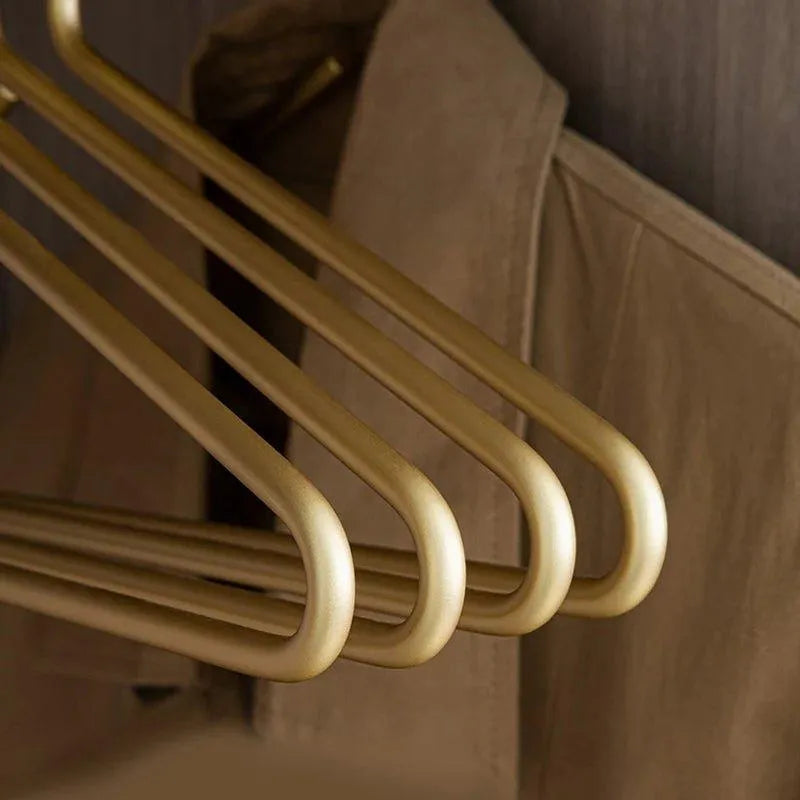 Metalen Kledinghangers Set van 5 met Slank en Ruimtebesparend Design