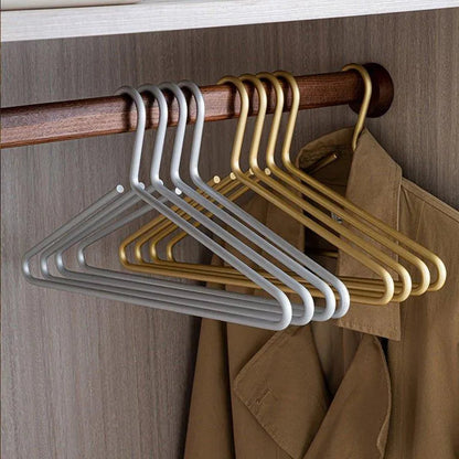Metalen Kledinghangers Set van 5 met Slank en Ruimtebesparend Design
