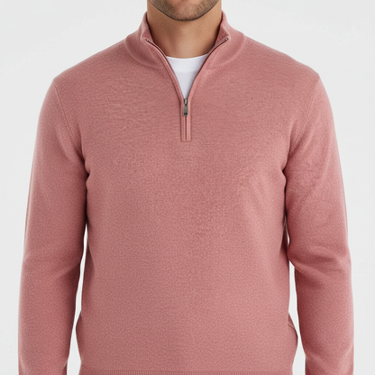 MerinoPullover V-RitsHeren – ademende herenpullover met moderne V-hals