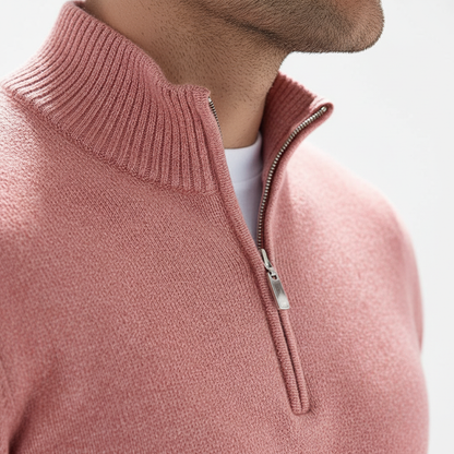 MerinoPullover V-RitsHeren – ademende herenpullover met moderne V-hals