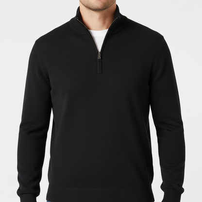 MerinoPullover V-RitsHeren – ademende herenpullover met moderne V-hals