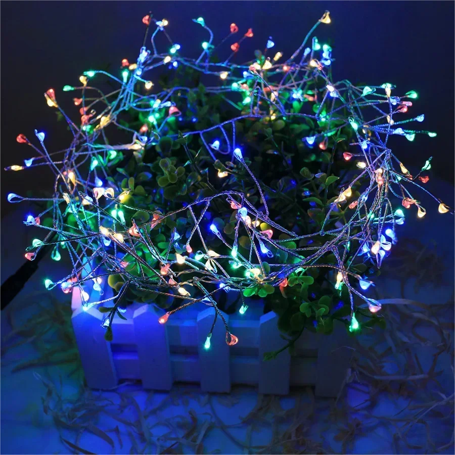 Buigbare LED-lichtsnoer met zilverdraad – Tot 1000 LEDs, IP44 voor binnen en buiten