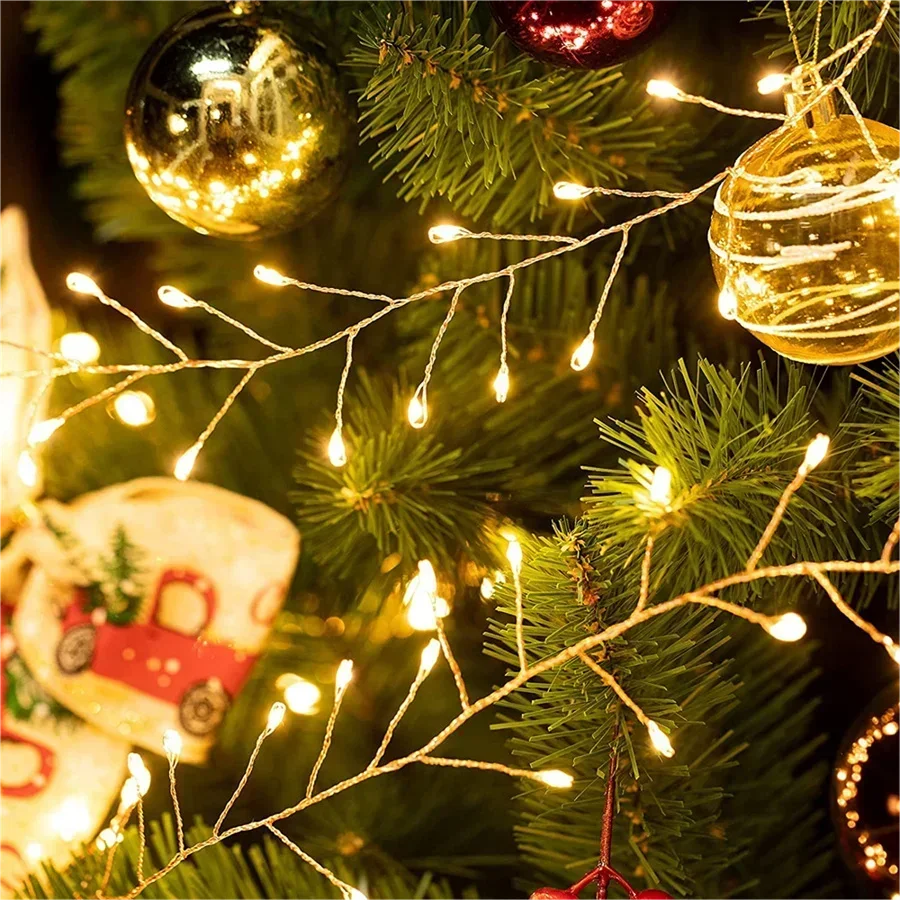 Buigbare LED-lichtsnoer met zilverdraad – Tot 1000 LEDs, IP44 voor binnen en buiten