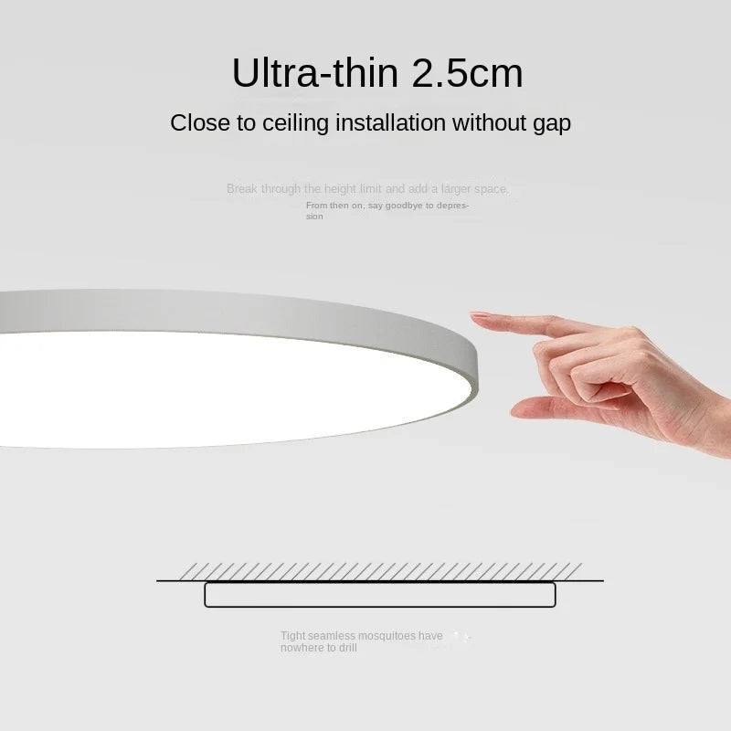 LichtRond Moderne LED Plafondlamp – Energiezuinig & Minimalistisch Design