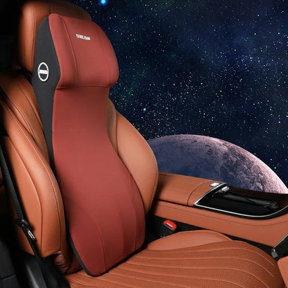 Comfort Autokussen Set met Geheugenschuim – Nek- en Rugsteun voor Auto