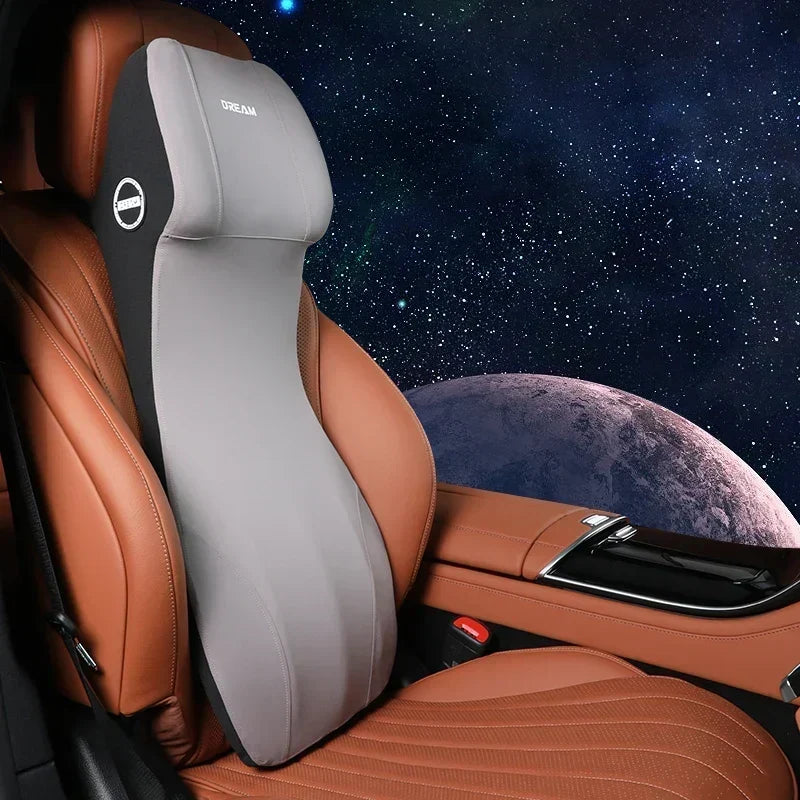 Comfort Autokussen Set met Geheugenschuim – Nek- en Rugsteun voor Auto