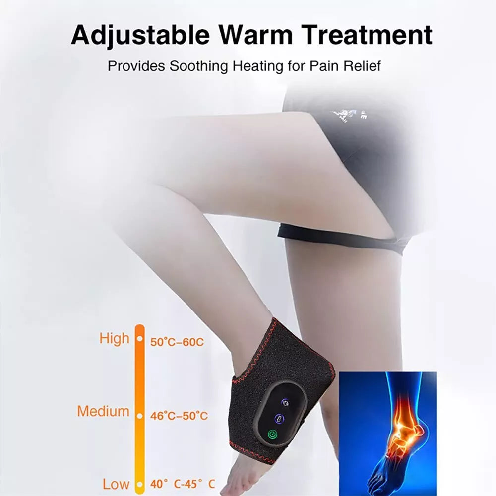 FlexiWarm Verhitte Beenmassager – Draadloze Compressie & Warmtetherapie voor Spieren