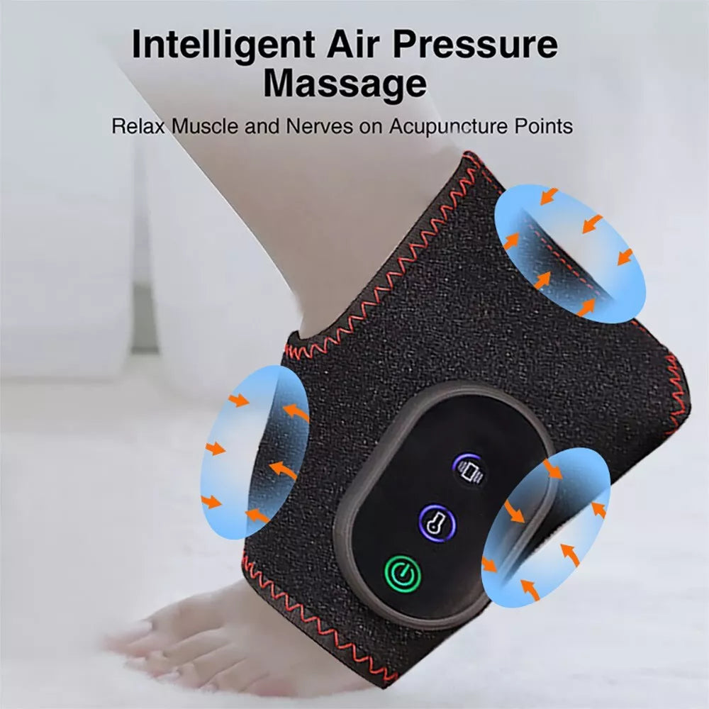 FlexiWarm Verhitte Beenmassager – Draadloze Compressie & Warmtetherapie voor Spieren
