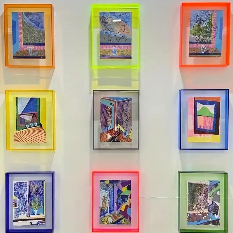 LichtFrame - Neon Fotolijst in Transparant Design