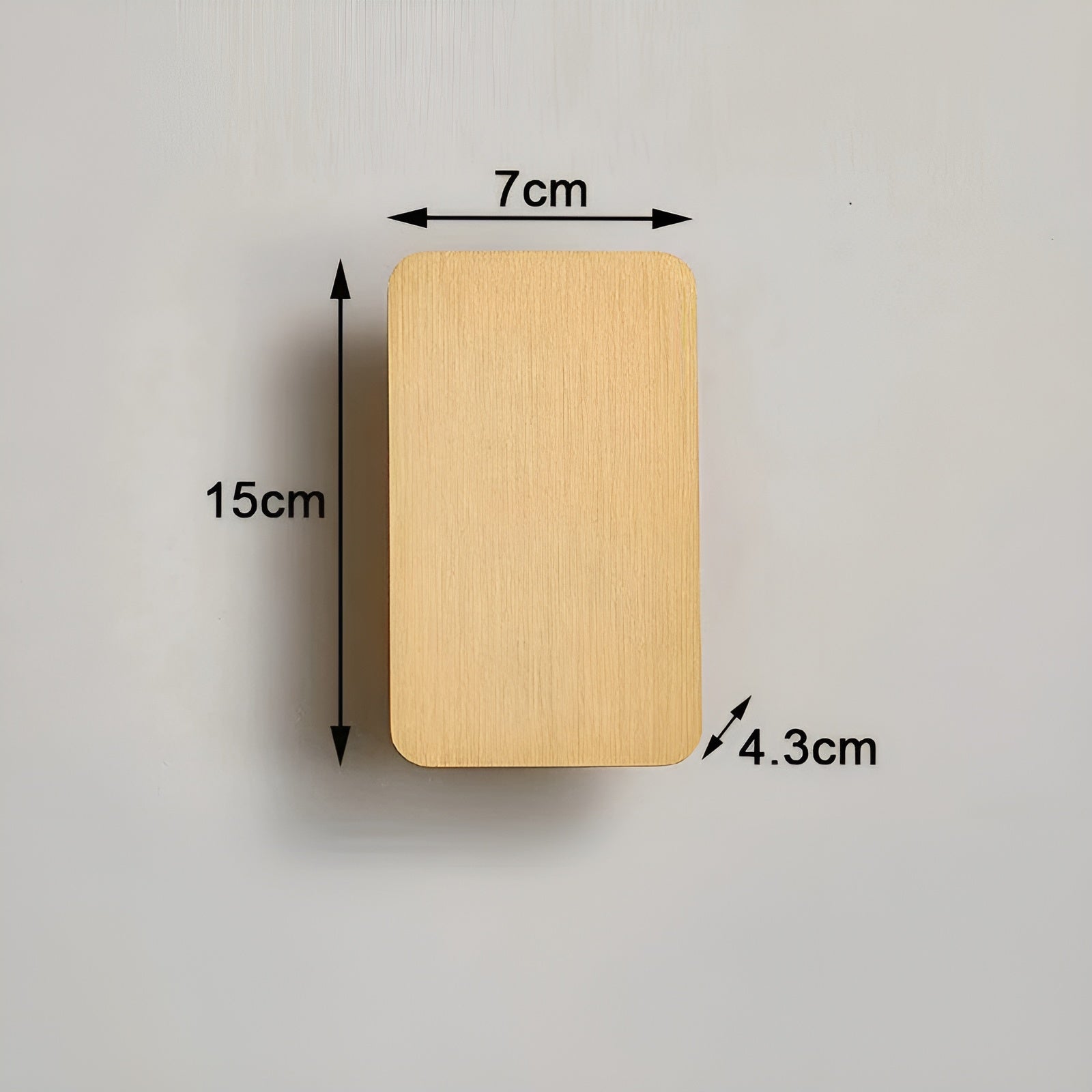 LightNest | Moderne Minimalistische Compacte Rechthoekige LED Wandverlichting