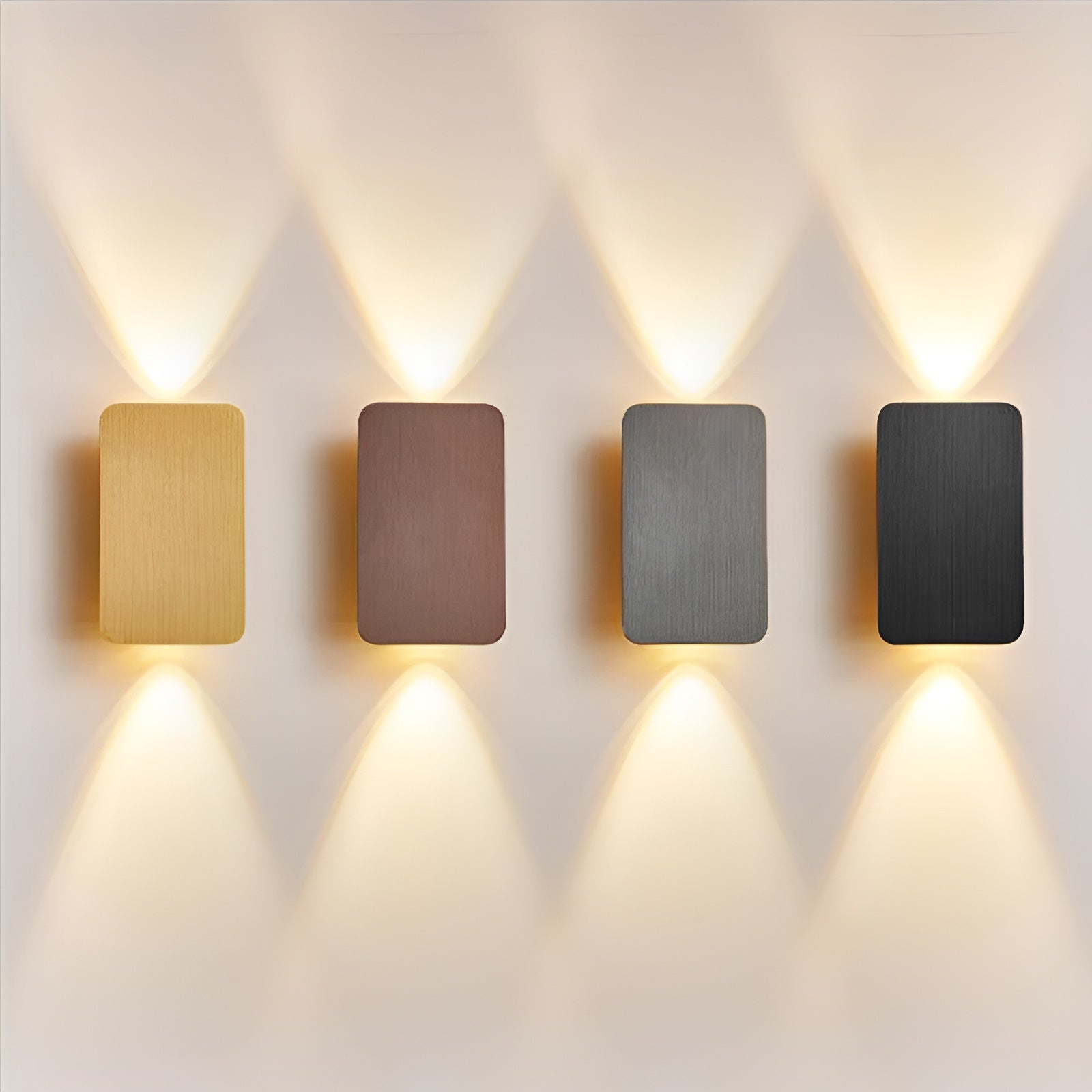LightNest | Moderne Minimalistische Compacte Rechthoekige LED Wandverlichting