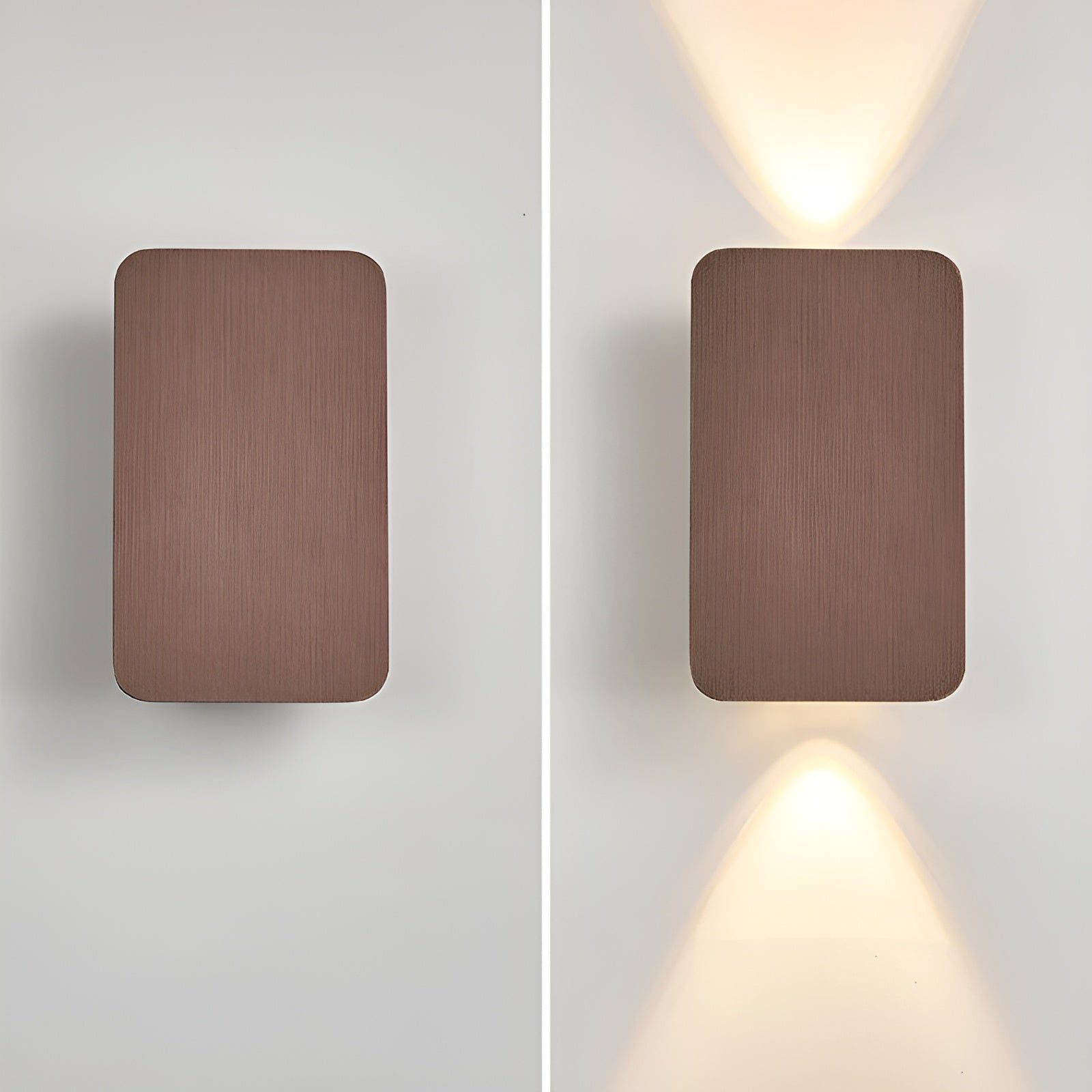 LightNest | Moderne Minimalistische Compacte Rechthoekige LED Wandverlichting