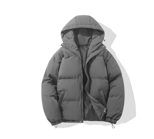 Gewatteerde Puffer Winterjas Heren met Capuchon en Ritssluiting