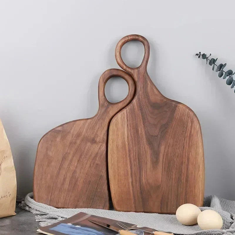 LoveBoards | 2-Pack Walnoot Houten Snijplanken - Stijlvolle & Duurzame Keukenbenodigdheden
