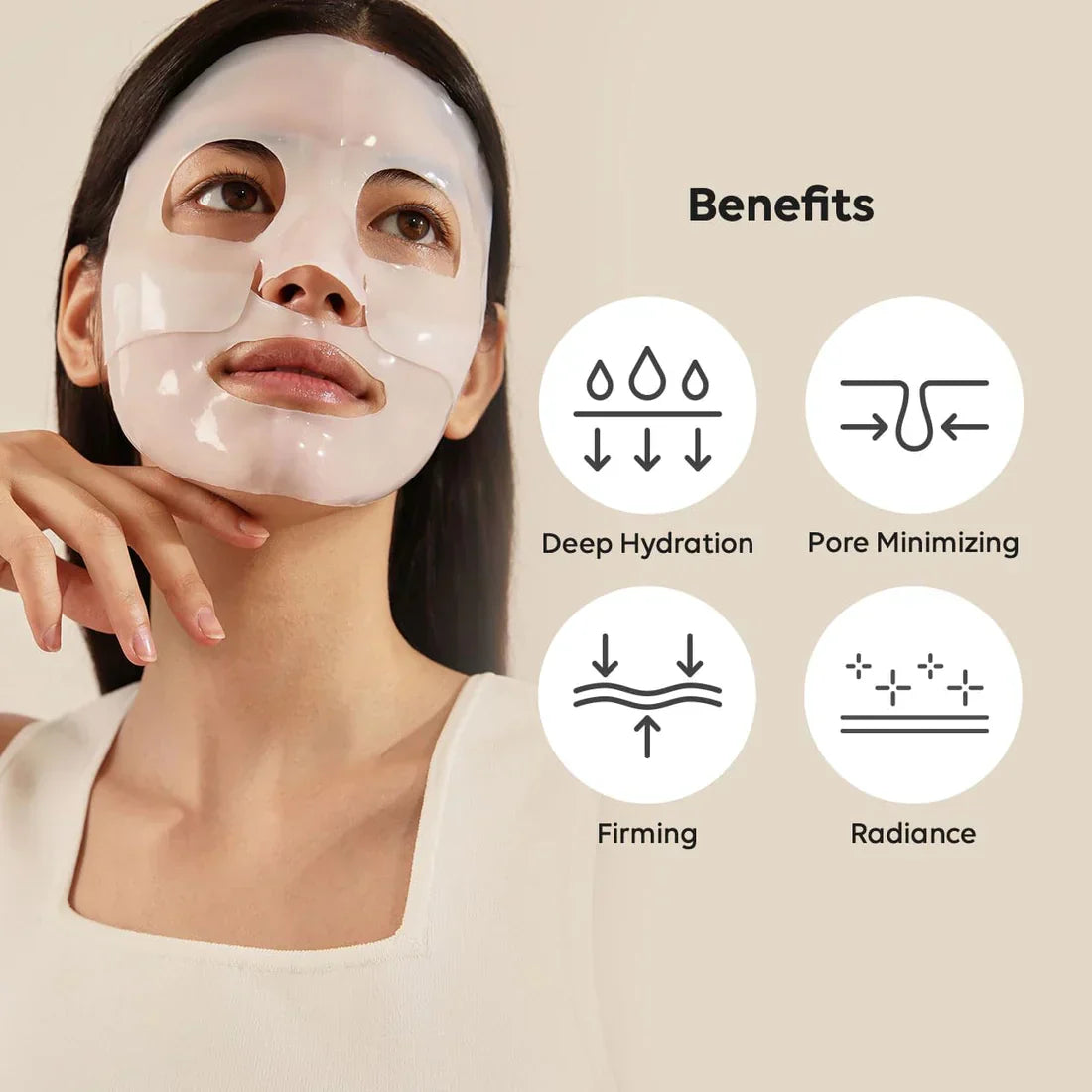 LuminaGlow | Bio-Kollageen-Masker