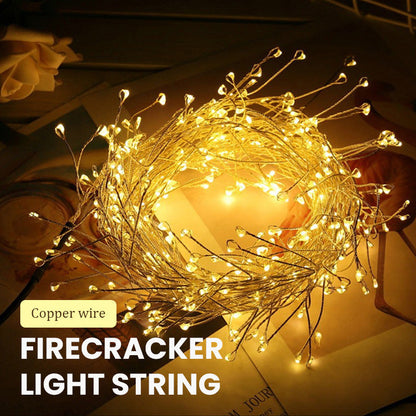 Koperdraad LED-lichtslinger – Flexibele Kerstverlichting voor Binnen en Buiten