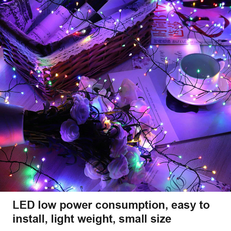 Koperdraad LED-lichtslinger – Flexibele Kerstverlichting voor Binnen en Buiten