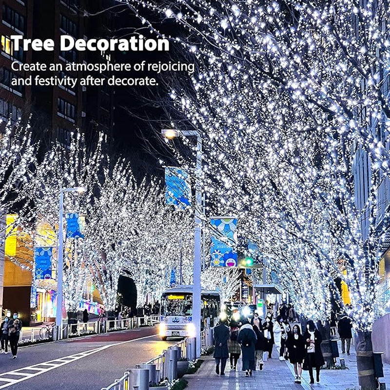 Koperdraad LED-lichtslinger – Flexibele Kerstverlichting voor Binnen en Buiten