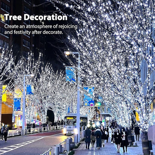 Koperdraad LED-lichtslinger – Flexibele Kerstverlichting voor Binnen en Buiten