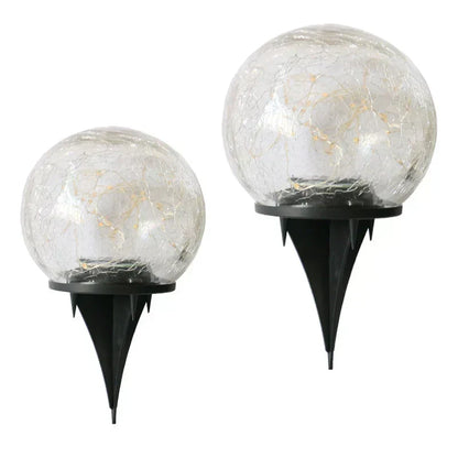 Elegante Zonne-Tuinbol - 30cm Bolvormige Tuinverlichting