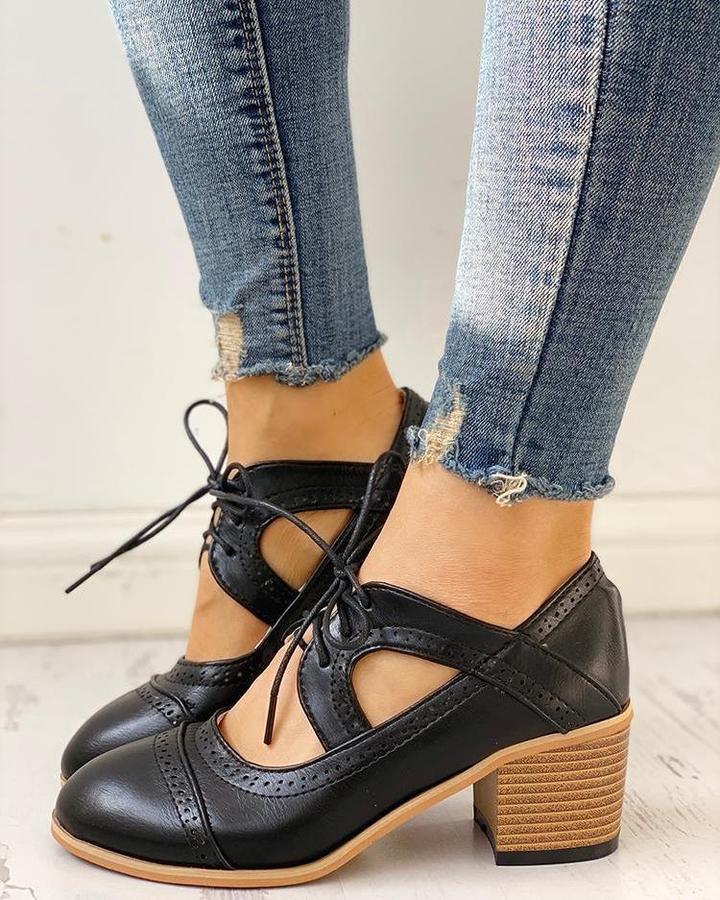 Luna | Orthopedische Vintage Stijl Schoenen