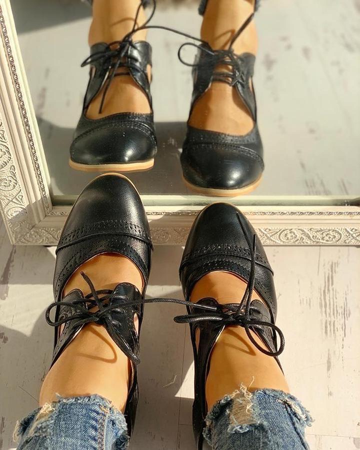 Luna | Orthopedische Vintage Stijl Schoenen