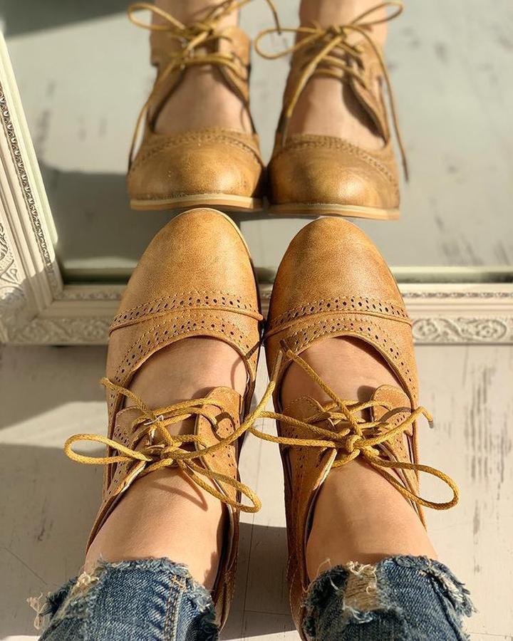 Luna | Orthopedische Vintage Stijl Schoenen