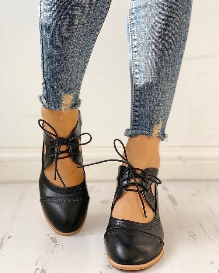 Luna | Orthopedische Vintage Stijl Schoenen