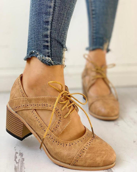 Luna | Orthopedische Vintage Stijl Schoenen
