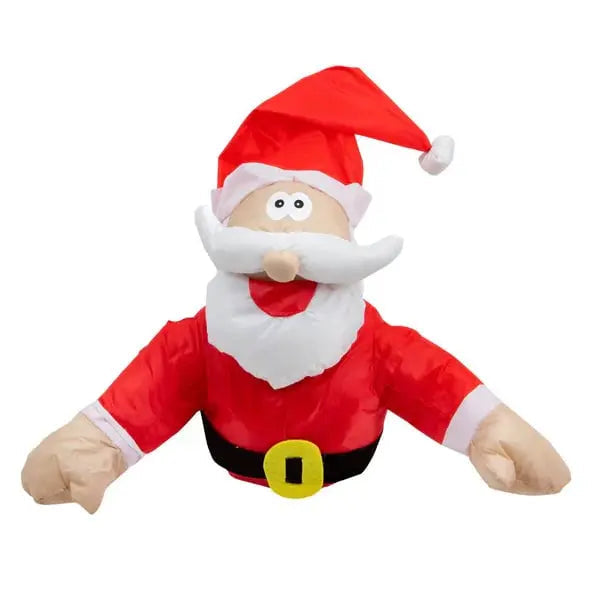 Vrolijke Kerst Raamfiguur ClausKlap – Bewegende Geluidgeactiveerde Decoratie