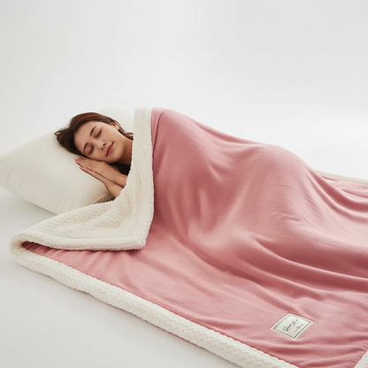 CozyLuxe Fleece Deken – Zachte Winterdeken van Hoogwaardig Polyester voor Warmte en Comfort