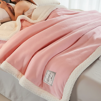 CozyLuxe Fleece Deken – Zachte Winterdeken van Hoogwaardig Polyester voor Warmte en Comfort