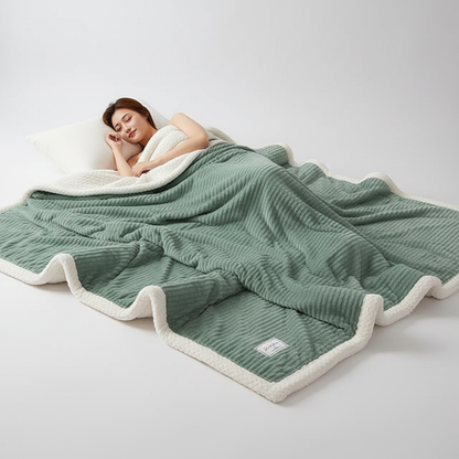 CozyLuxe Fleece Deken – Zachte Winterdeken van Hoogwaardig Polyester voor Warmte en Comfort